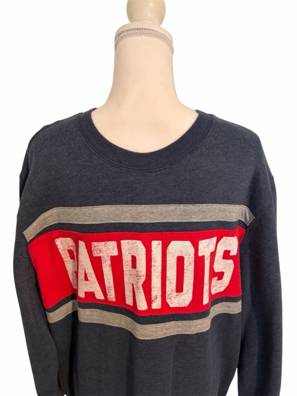 47 Brand New England Patriots Crewneck Sweatshirt Men’s Large - Picture 2 of 12